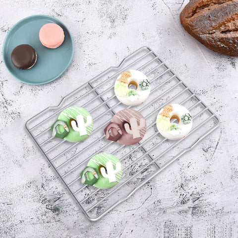 Linkidea multi-use cooling rack suits cookies muffins and veggies