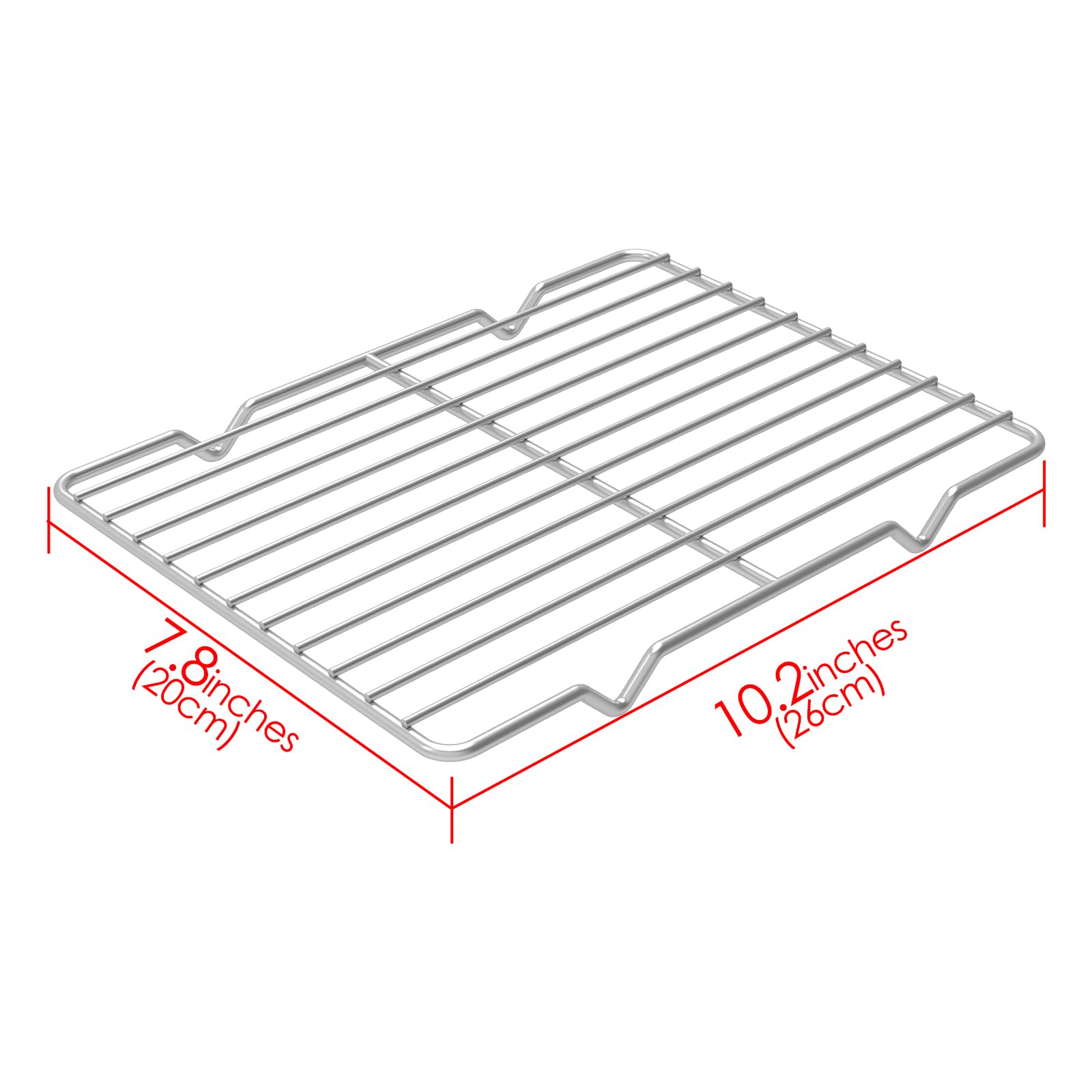 Linkidea stainless-steel cooling grid 7-8x10-2 in for versatile baking