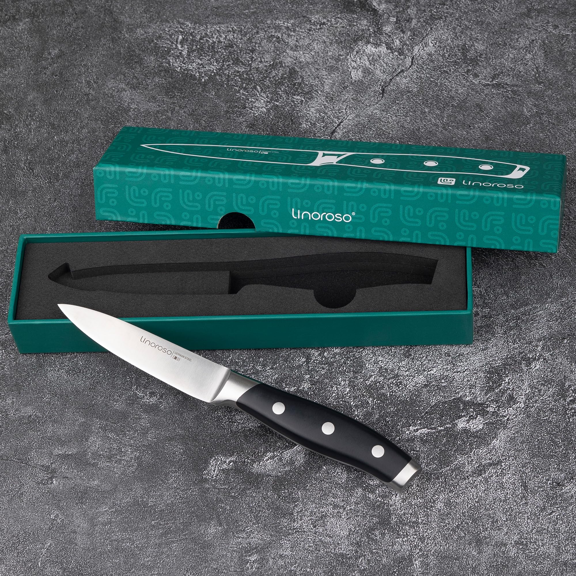 Linoroso Classic packaging highlights a premium gifting option for cooks