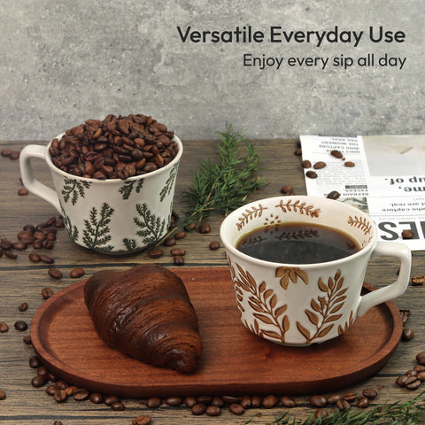 LINVIA mug with nature-inspired pattern, a thoughtful gift option