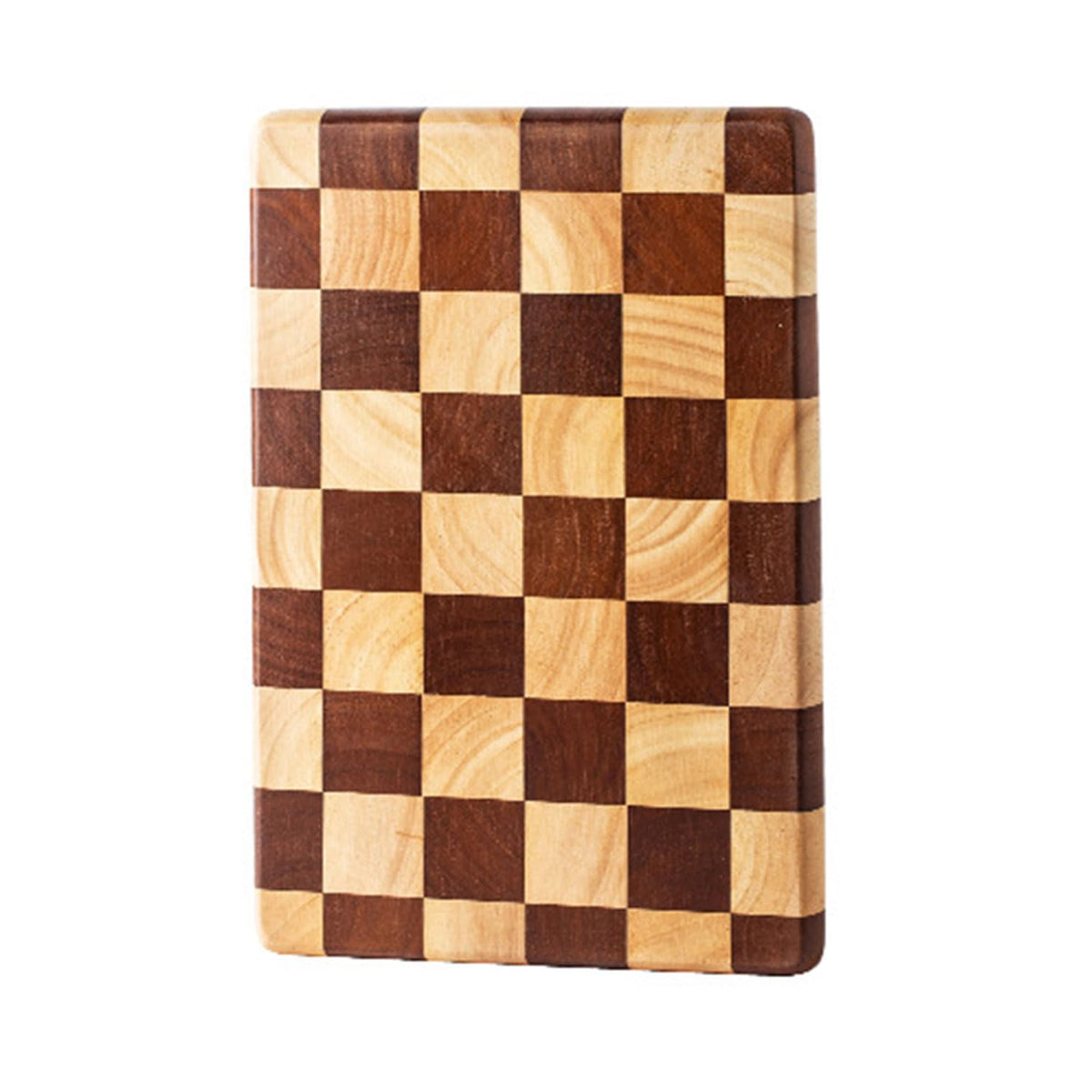 Linwnil end grain cutting board with a smooth surface for precise, effortless chopping.