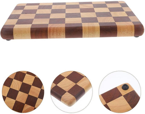 Linwnil gift-ready rectangular checkerboard design makes a thoughtful kitchen gift.