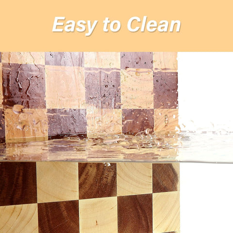 Linwnil kitchen-decor cutting board showcases natural grain for stylish prep and display.