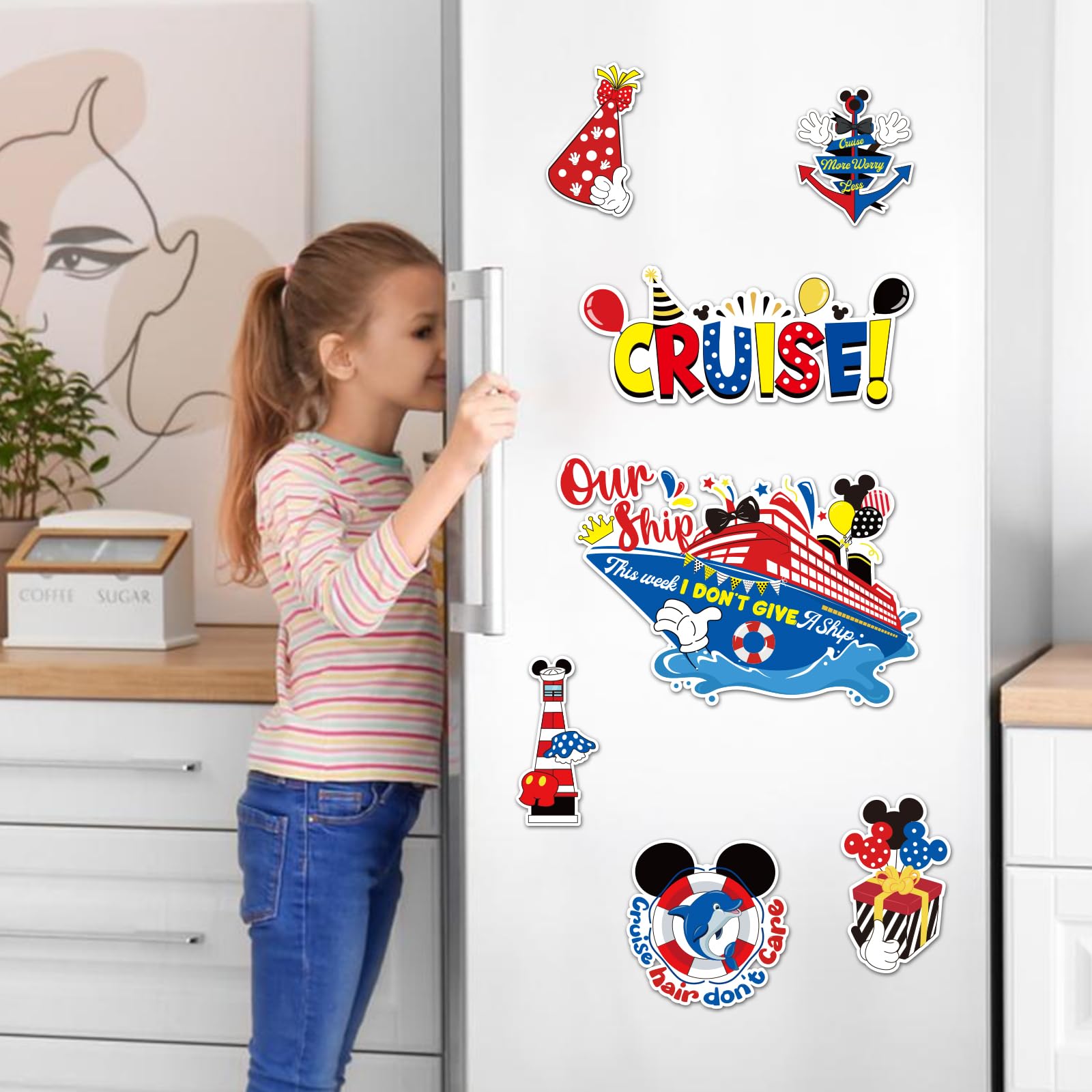 Lionoble anchor magnet anchors your decor with classic maritime symbolism.