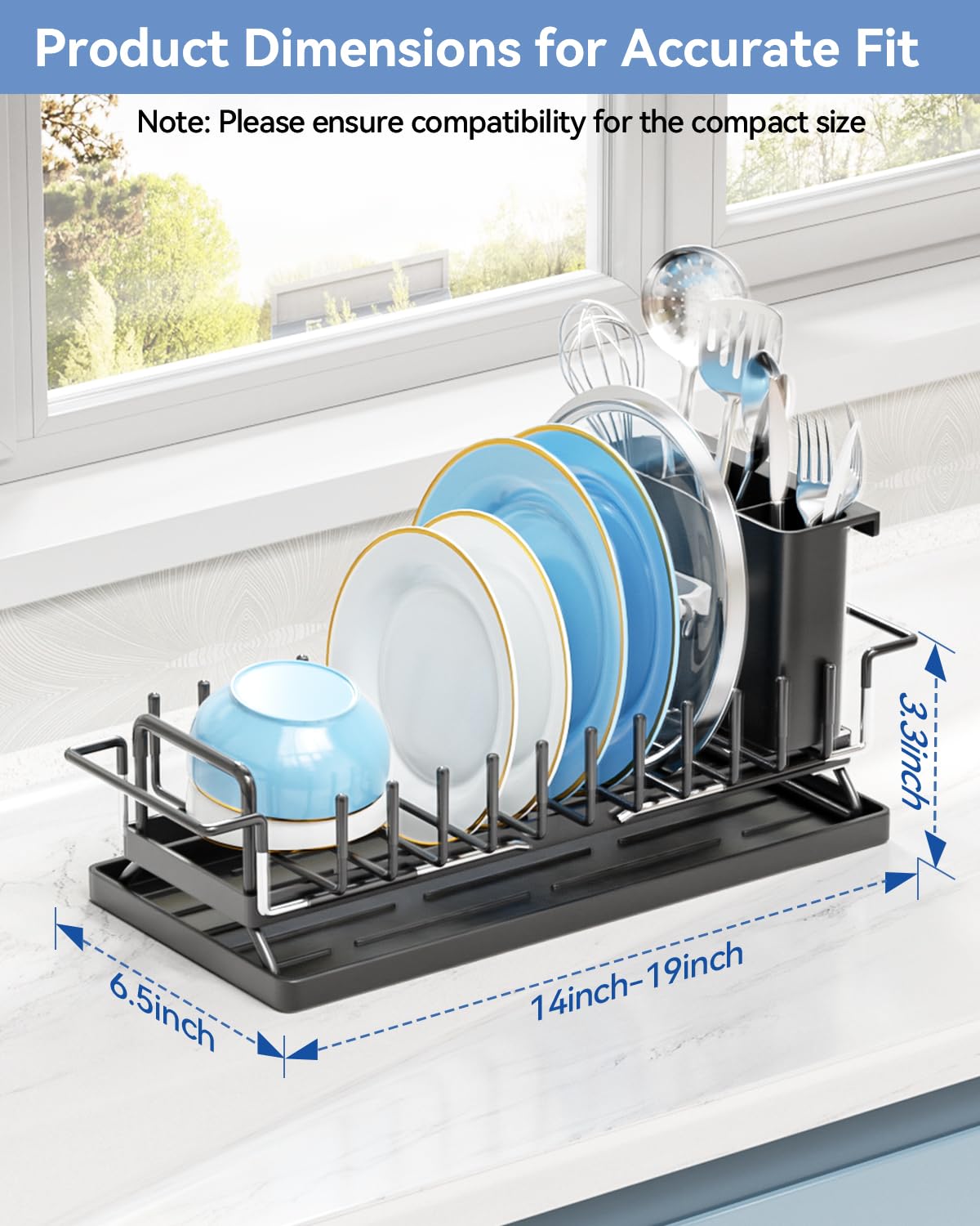 LIONONLY compact rack ideal for apartments and small kitchens.