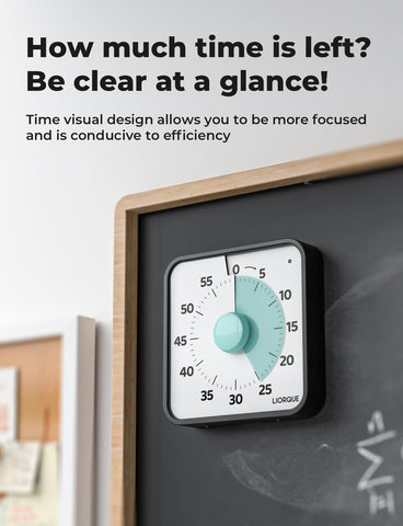 LIORQUE classroom timer with large numbers improves time awareness