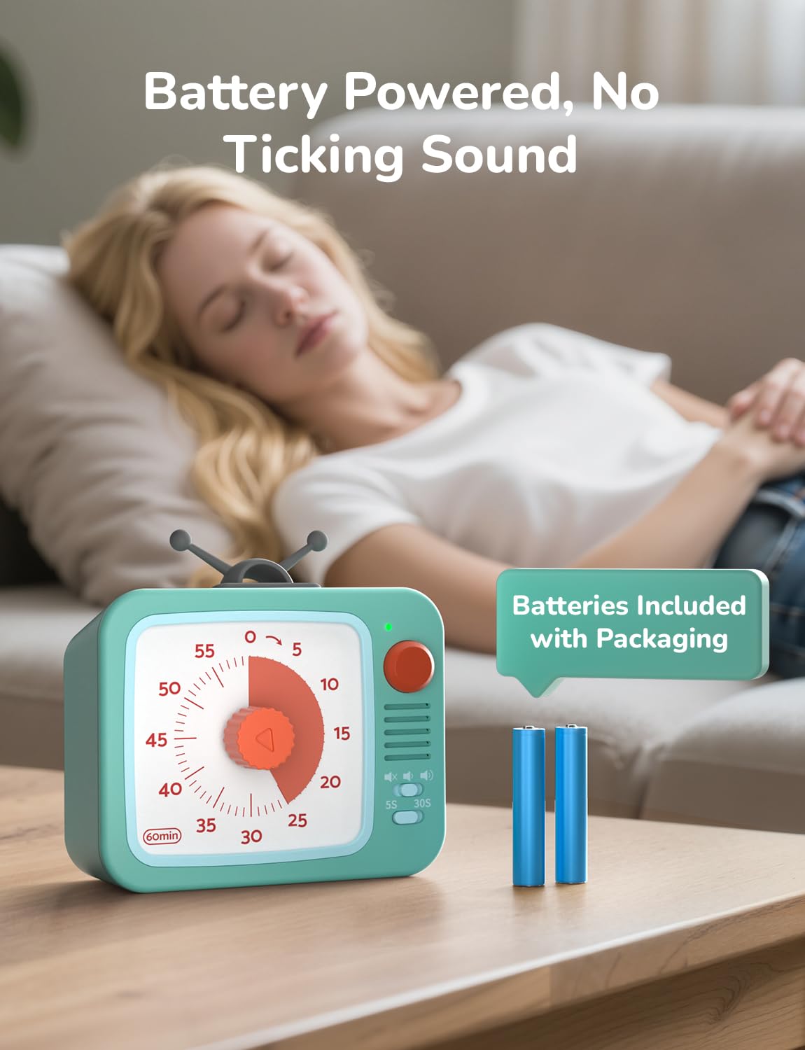LIORQUE timer suits classrooms, kitchens, yoga, and more.