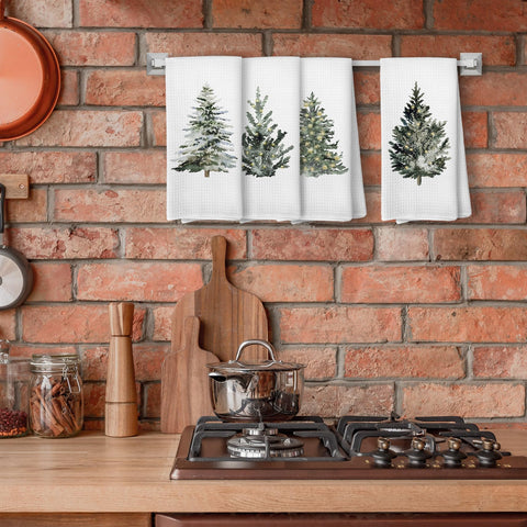 Liosei kitchen and bathroom towels set4 support daily drying and decorative display.