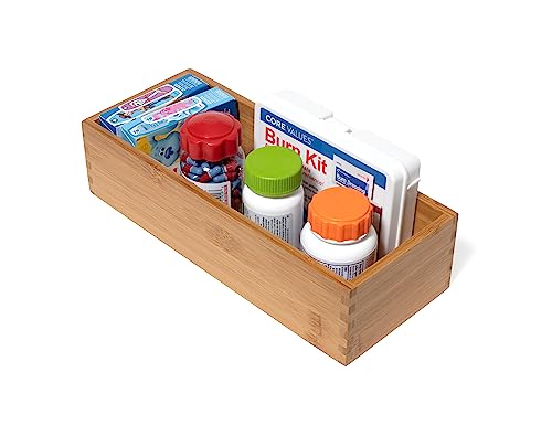 Lipper International bamboo holder jewelry storage, organize tiny accessories.