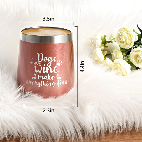 LiqCool gift-ready dog lover tumbler perfect for birthdays and holidays