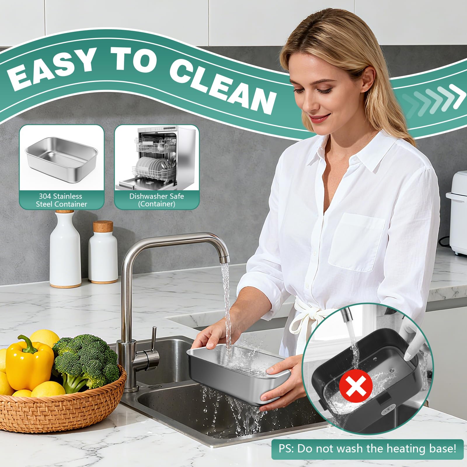 LISHZEN complete lunch set includes carry bag and cords for versatile use.