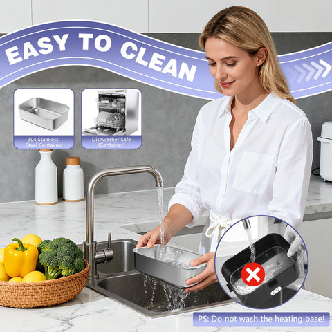 LISHZEN included carry bag and utensils for travel-ready meals.