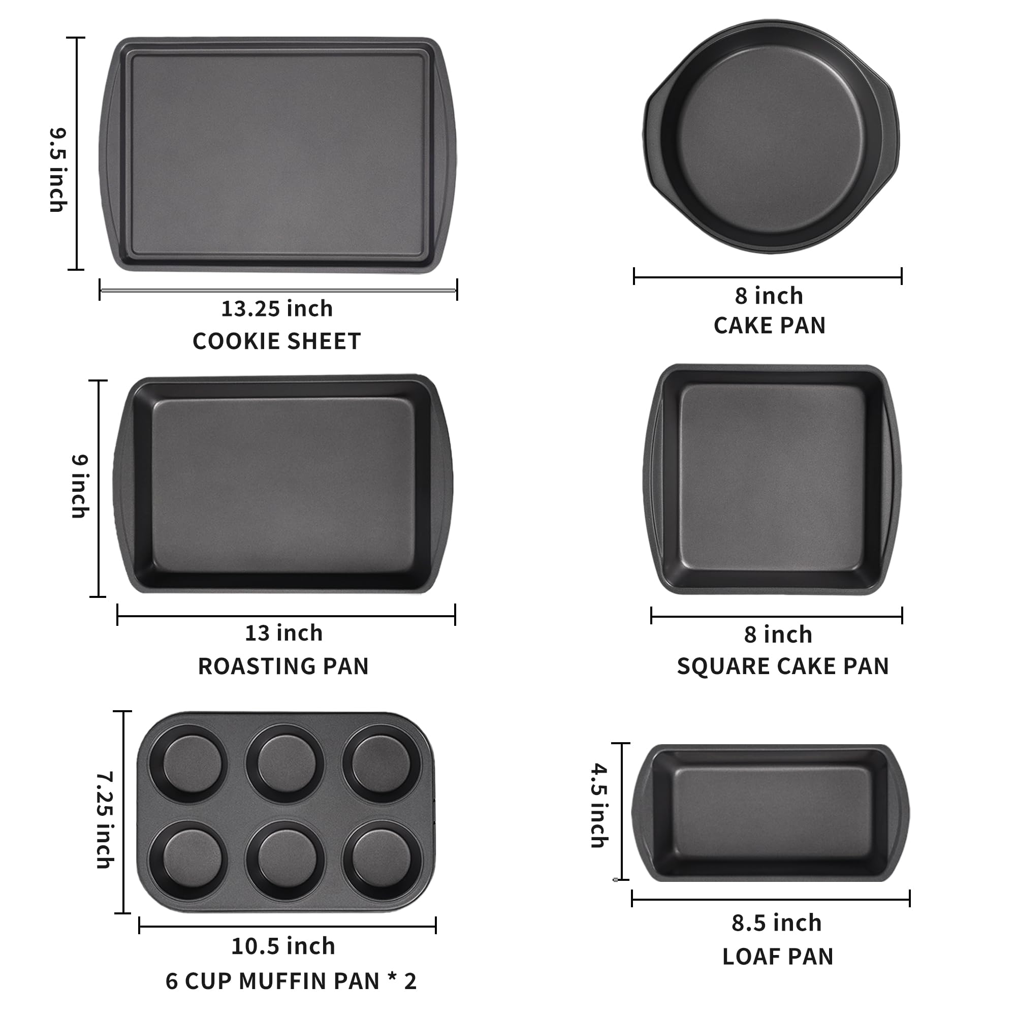 LISI cake pan from the set for even browning and smooth release.
