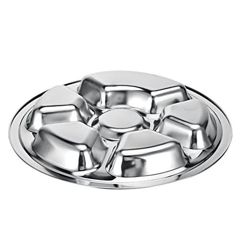 Litewoo six-compartment plate used for meal prep at home and on the go