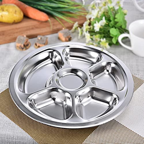 Litewoo stackable circular plate demonstrating space-saving design