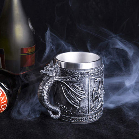 LitLife hand-painted dragon mug adds unique character to sipping.