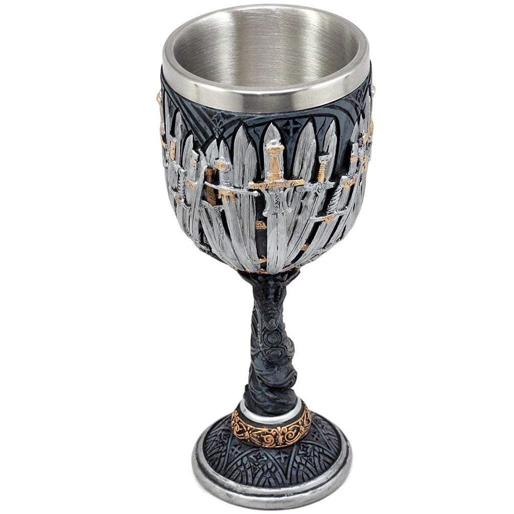 LitLife medieval GOT-inspired chalice suitable for cosplay and fantasy dinners.