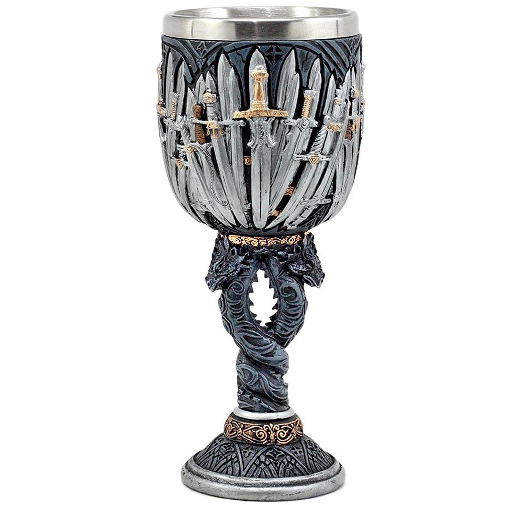 LitLife wine drip ring collar adds dramatic wine presentation to the goblet.