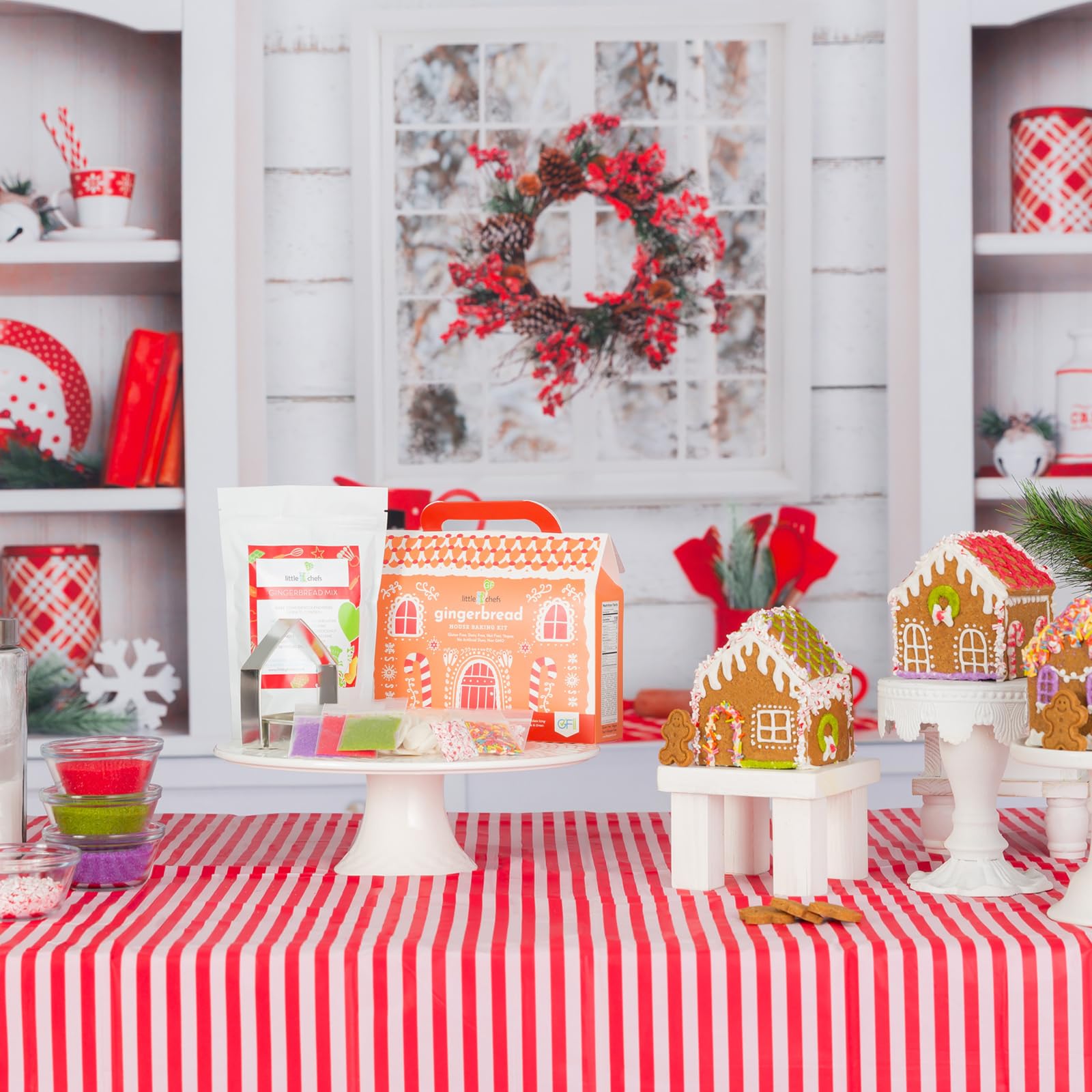 Families bake together with step-by-step guidance for safe family baking.