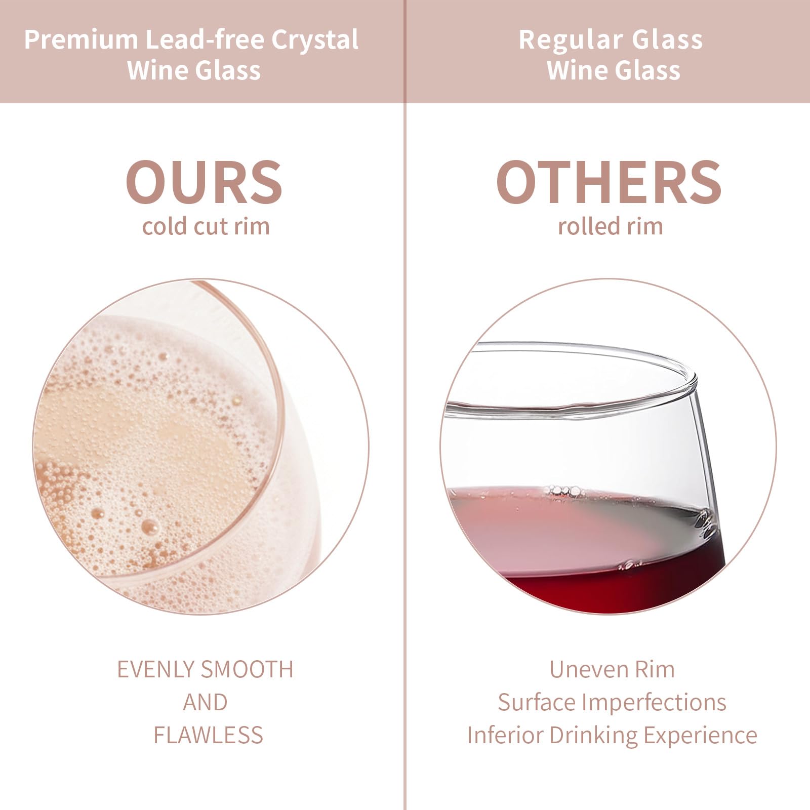 Gift-ready packaging concept featuring LittleBIGGER friendship wine glass.