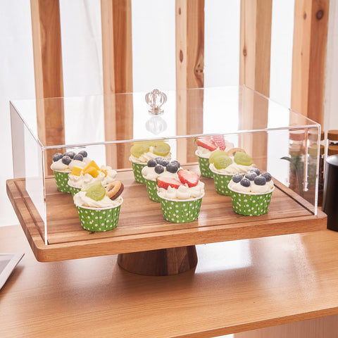 LiTY 2-in-1 dessert table display doubles as stand and platter.