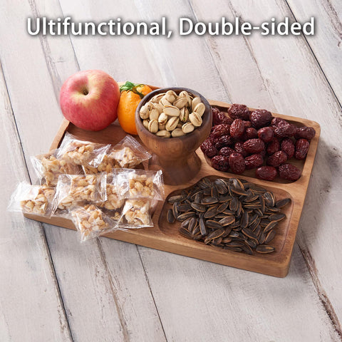 LiTY solid acacia wood brings natural warmth to your table.