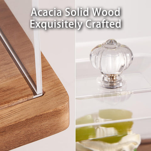 LiTY easy-clean wood stand with lid for quick maintenance.