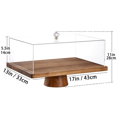 LiTY versatile serving setup for cheese, fruit, and pastries.