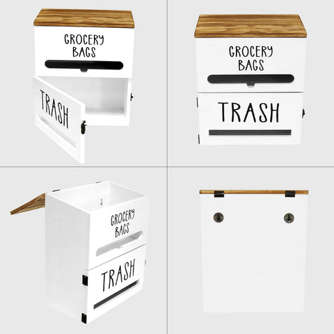 Liuceny versatile storage adapts to cleaning tools and supplies.