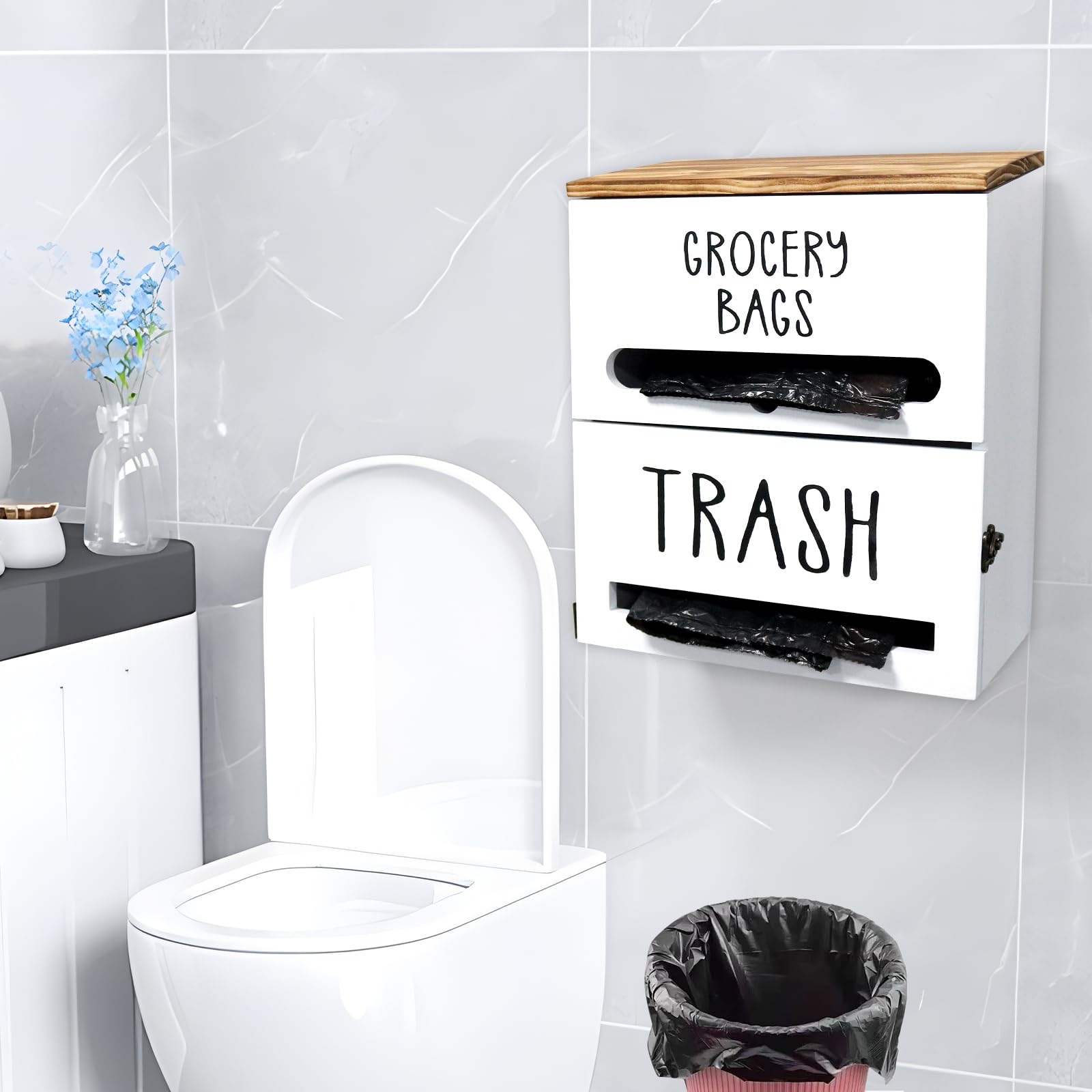 Liuceny waterproof and rustproof wood unit withstands daily use.
