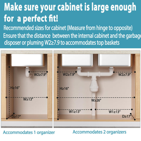 Liuoud large-capacity upper and lower baskets maximize storage.