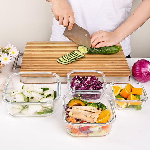 Liuruiyu BPA-free glass storage keeps food safe and clean