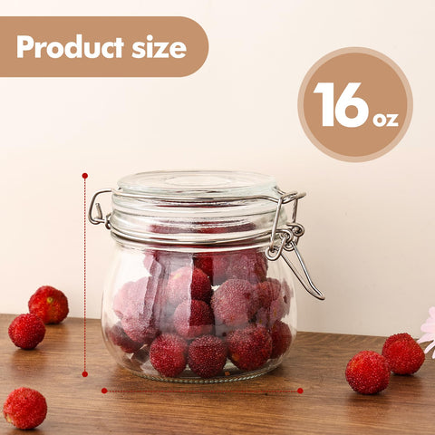 Liuruiyu jars storing cereal, pasta, and beans in a neat setup