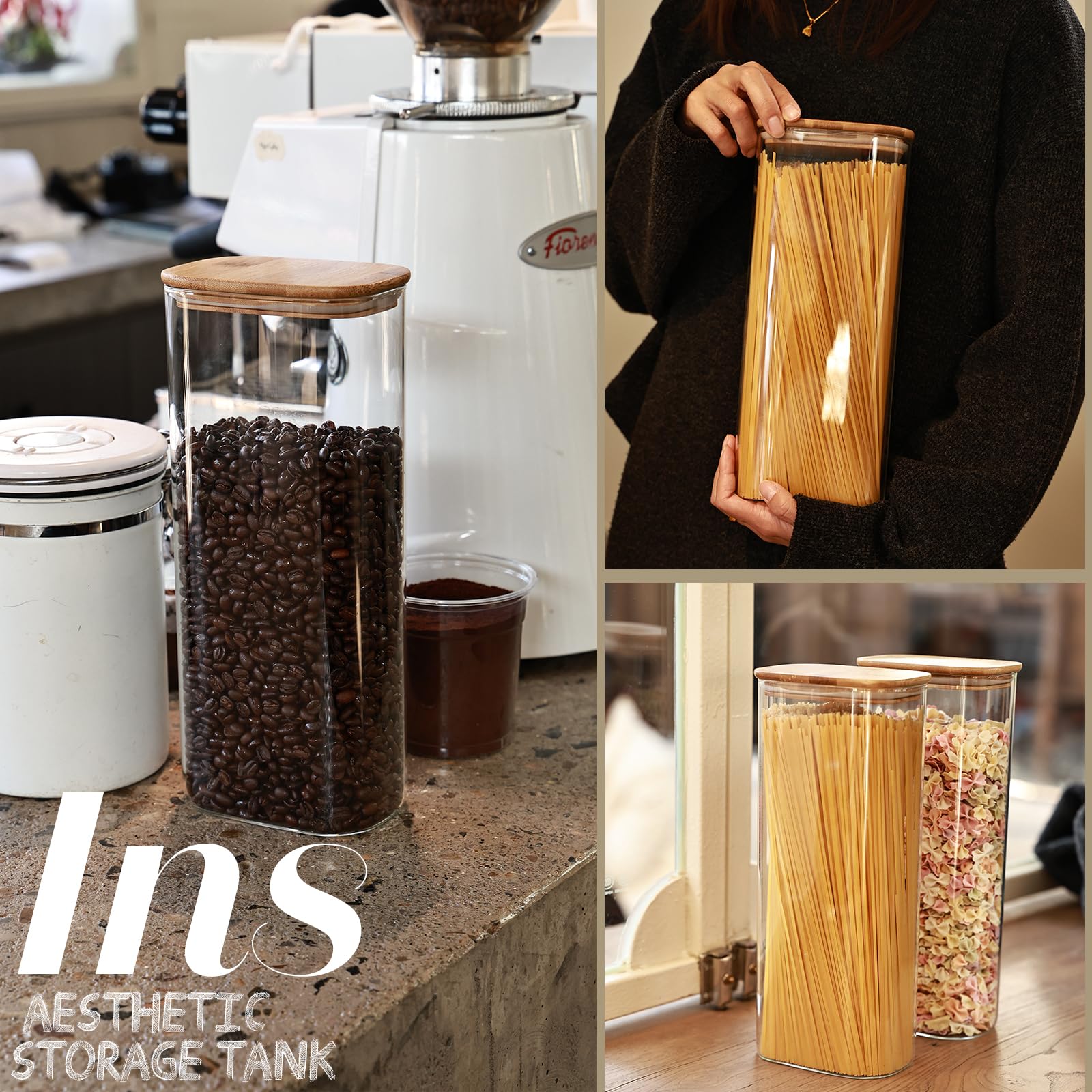 Liuruiyu dishwasher-safe glass storage jar for easy cleaning.