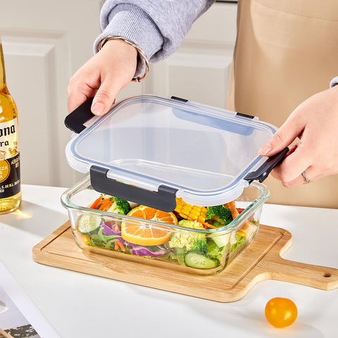 Liuruiyu leak-proof airtight lids keep foods safe and spill-free.