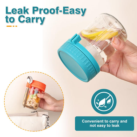 Liuruiyu stackable wide-mouth jar saves kitchen space