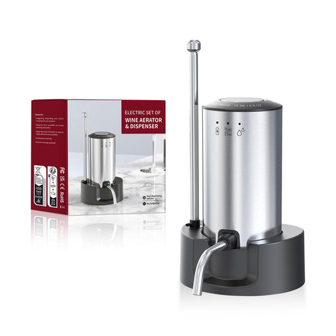 Liuzouwin upgraded wine aerator bottle-dispense mode enables continuous pour.