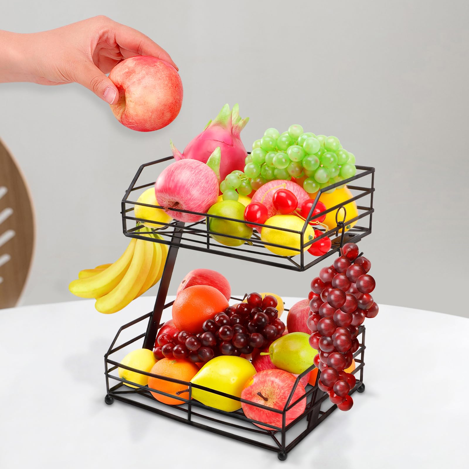 Livabber easy assembly pack lets you set up the basket in minutes.