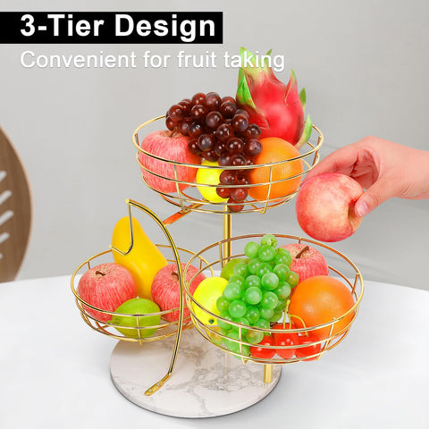 Livabber kitchen-counter organizer keeps counter tidy with stylish, durable metal construction.