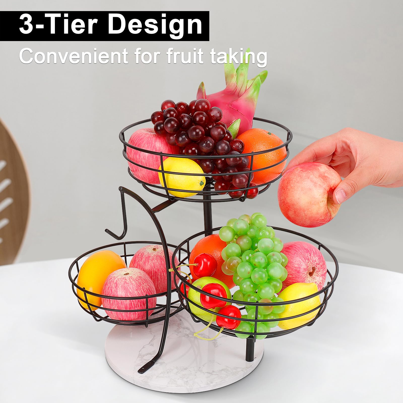 Livabber kitchen counter organizer improves space and accessibility.