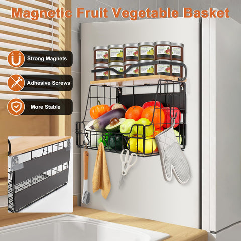 Livabber spices snacks rack keeps jars and packets neatly organized.