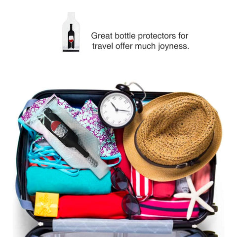 LiveBay lightweight protector fits in luggage for plane or car trips.