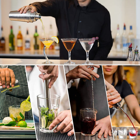 LIVEHITOP mesh ice strainer ensures smooth pouring.