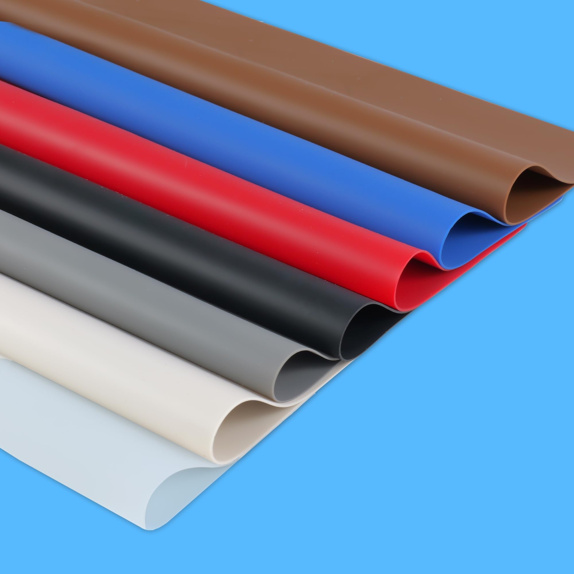 LIVEKOOQ large silicone mat protects countertops during cooking.