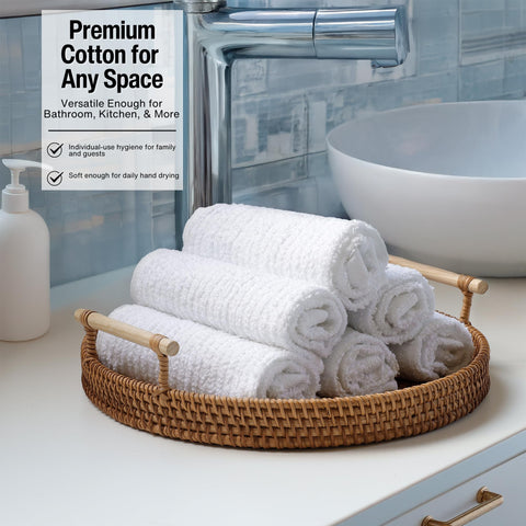 Living Fashions multipurpose towels fit kitchen, office, gym, or shop