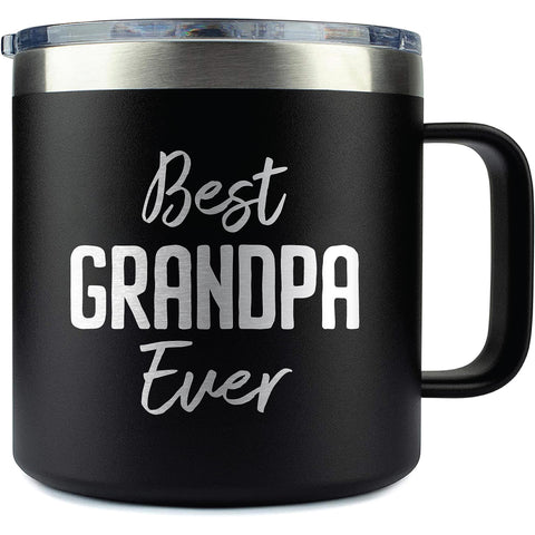 Livinges Papa mug packaging-ready gift option for grandpa and family.