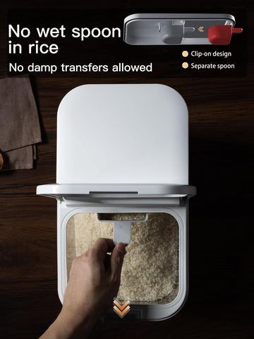 LivLab Mker transparent container aids inventory and organization