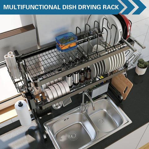 LIVOD 2-layer design optimizes space above the sink for daily use.