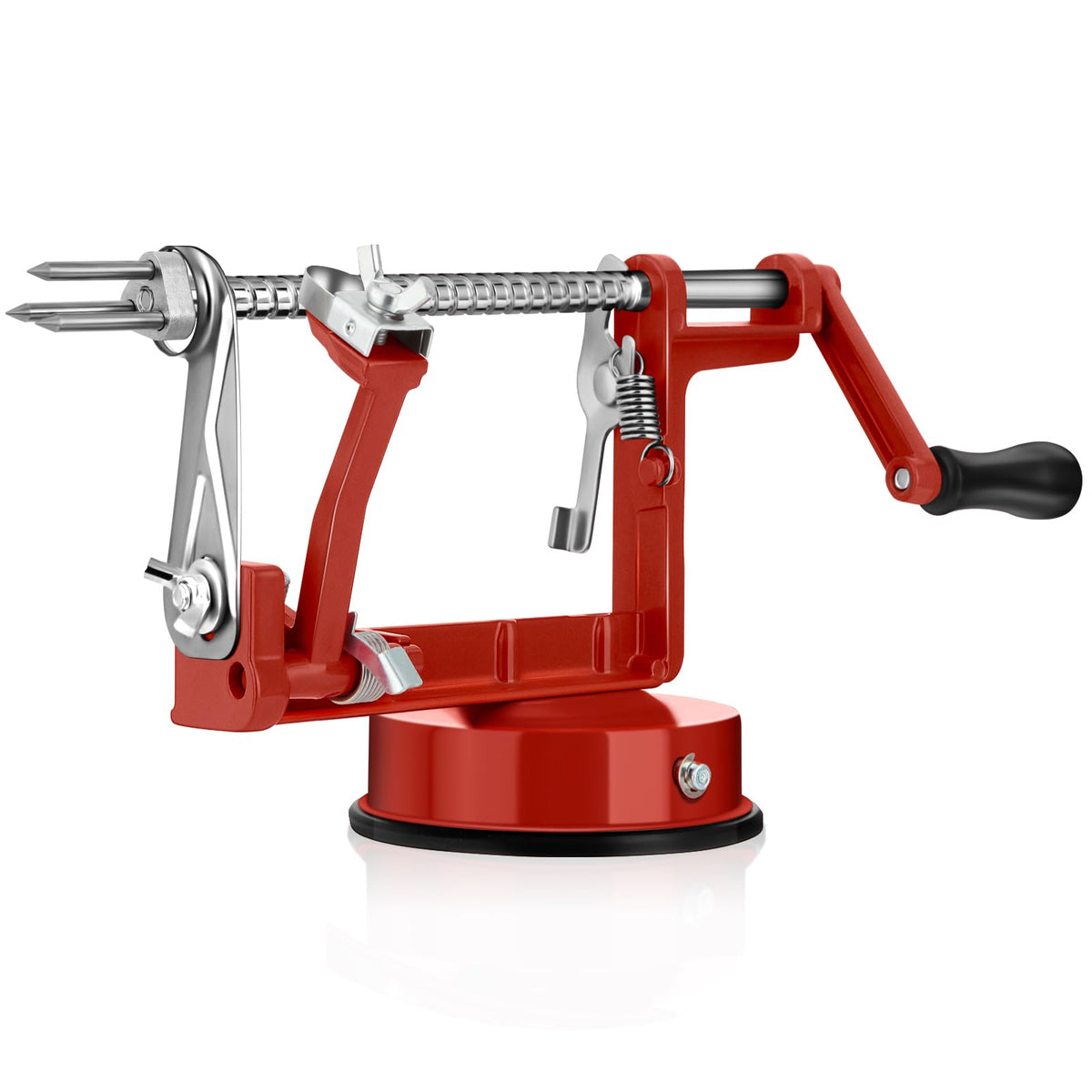 LIVSGNISTA apple peeler corer front view for quick prep