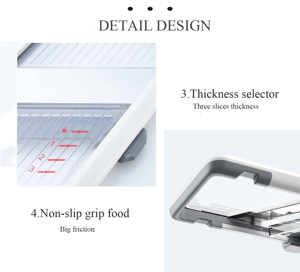 LIVSGNISTA compact slicer fits in narrow drawers and cabinets